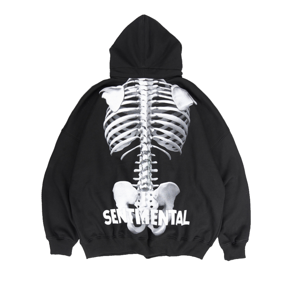 skeleton hoodie